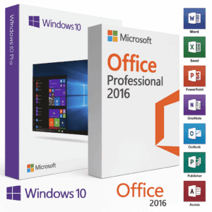 Windows 10 Pro + Office 2016 Pro